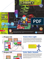 Manual de Snap Circuits Light en Español Del 82 Al 177 Proyecto