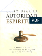 Como Usar La Autoridad Espiritual Charles Capps