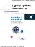 Dwnload Full Identities and Inequalities Exploring The Intersections of Race Class Gender and Sexuality 3rd Edition Newman Test Bank PDF