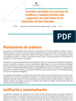 Factores Psicosociales Asociados Al Consumo de Alcohol en Hombres y Mujeres Jóvenes (2020)