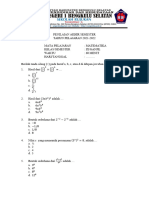 Soal Penilaian Akhir Semester SMPN 1 Bengkulu Selatan Semester Ganjil 2021-20222 (Update)
