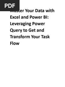 Master Your Data With Excel and PowerBI