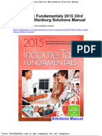 Dwnload Full Income Tax Fundamentals 2015 33rd Edition Whittenburg Solutions Manual PDF
