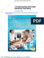 Dwnload Full Income Tax Fundamentals 2016 34th Edition Whittenburg Test Bank PDF