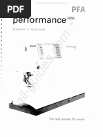 Pfaff Performance 205 Sewing Machine Instruction Manual | PDF ...