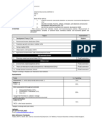 ECN4611 Course Outline - For Student Reference