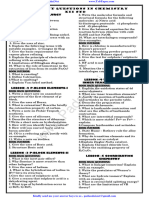 12th Chemistry EM Important Questions English Medium PDF Download