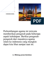 Pengaruh Islam Di Indonesia