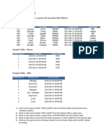 SQL Revision 1