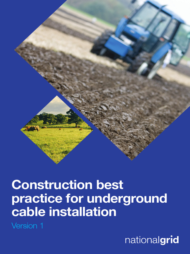 Best Practices for Underground Cable Installation | PDF | Road | Drainage