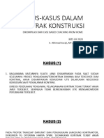 Review (5) Contract Case PUPR