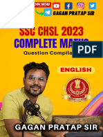 SSC CHSL 2023 Maths Compilation
