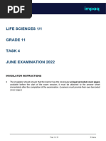 2022 LS Grade 11 June Exam Paper 1