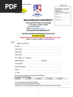 2023-2024 Distance Application Form