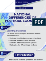 IBT National Differences of Political Economy Chapter 2