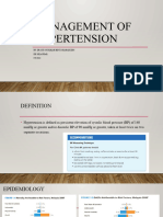 Management of Hypertension