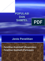 Populasi Dan Sample