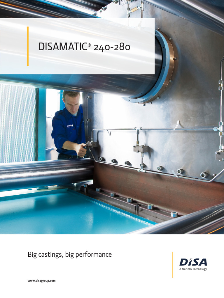 DISAMATIC 240-280 Brochure 2020 | PDF | Efficient Energy Use | Foundry