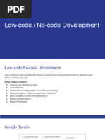 Low-Code No-Code Development Reference