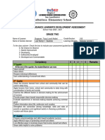 Homeroom Guidance Learners Development Assessment Annex 3 Grade 1