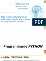 Programiranje Python
