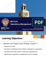 Chapter-1 Operations Management