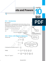 8th Maths Exponents and Power