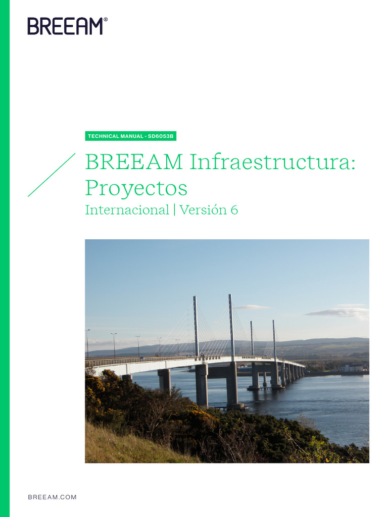 SD6053B BREEAM Infrastructure Projects International Version 6 ...