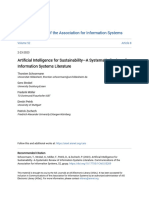 Artificial Intelligence For Sustainability - A Systematic Review of