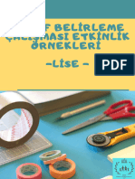 Hedef Belirleme Lise