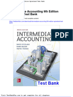 Dwnload Full Intermediate Accounting 9th Edition Spiceland Test Bank PDF