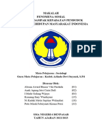 Analisis Kepadatan Penduduk Di Indonesia