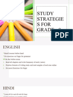 Study Strategies For Grade - 8