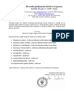 05 Cijenik Clanarine I Drugih Usluga U HPD Gojzerica Pozega 01.01.2023.