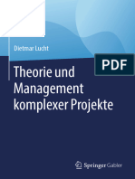 Theorie Und Management Komplexer Projekte by Dietmar Lucht