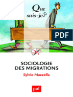 Sociologie Des Migrations