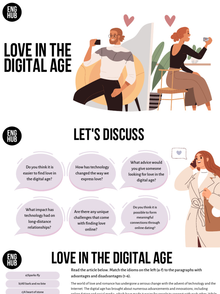 Love in the Digital Age: Challenges & Benefits | PDF | Love | Social Media