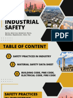 Topic 3.1 & 3.2 - Industrial Safety