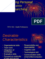 Personal Characteristics