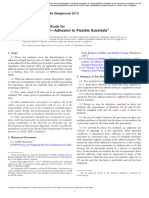 Rubber Property-Adhesion To Flexible Substrate: Standard Test Methods For