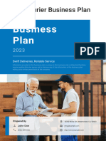 Courier Business Plan Example