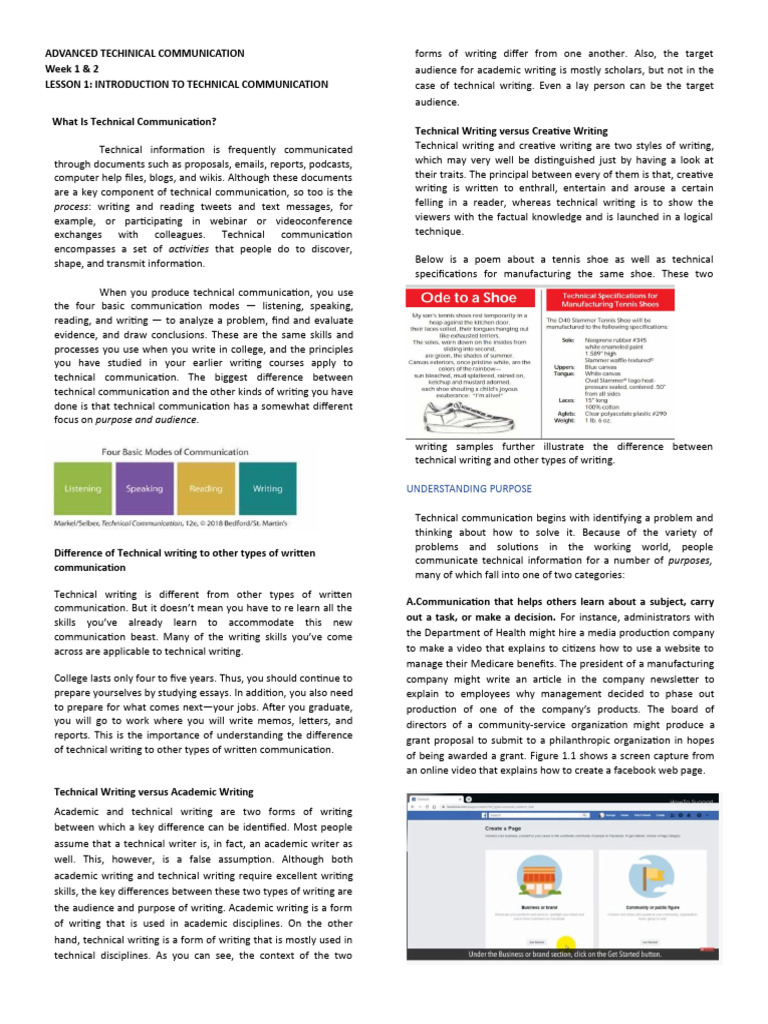 Advanced Techinical Communication | PDF | Technical Communication ...