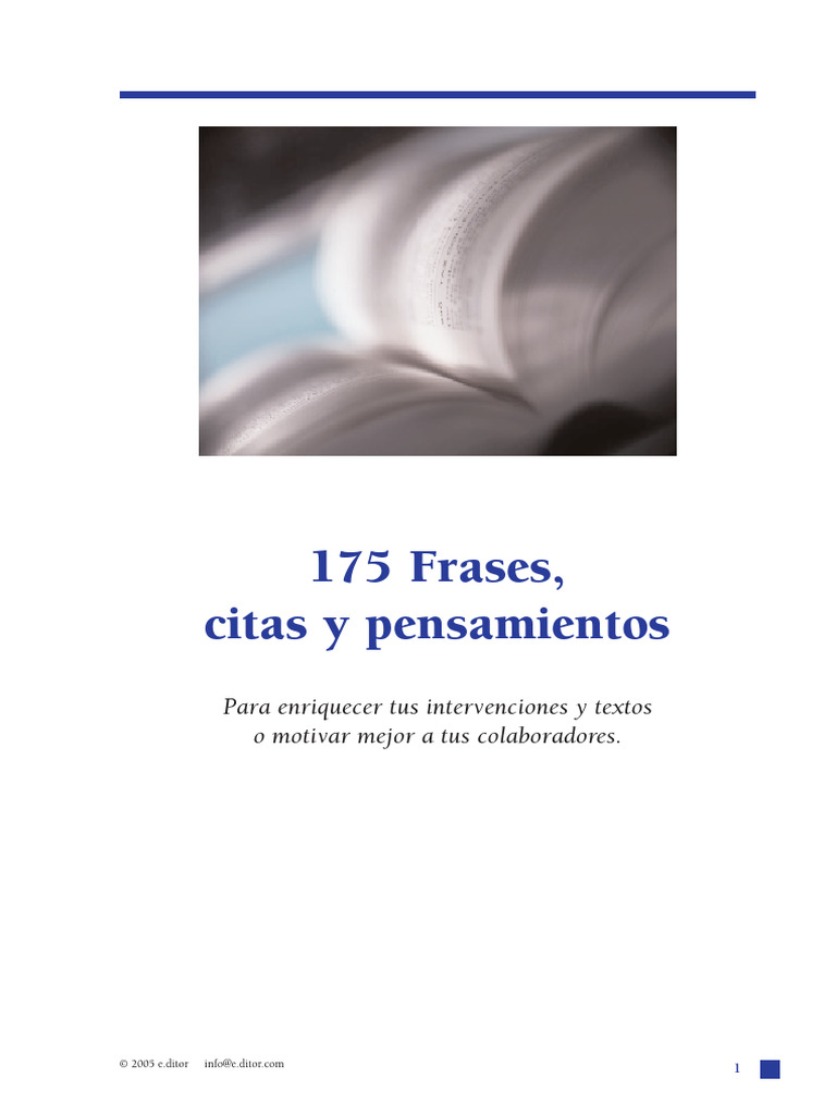 175 Frases, Citas y Pensamientos | PDF, image size:768x1024