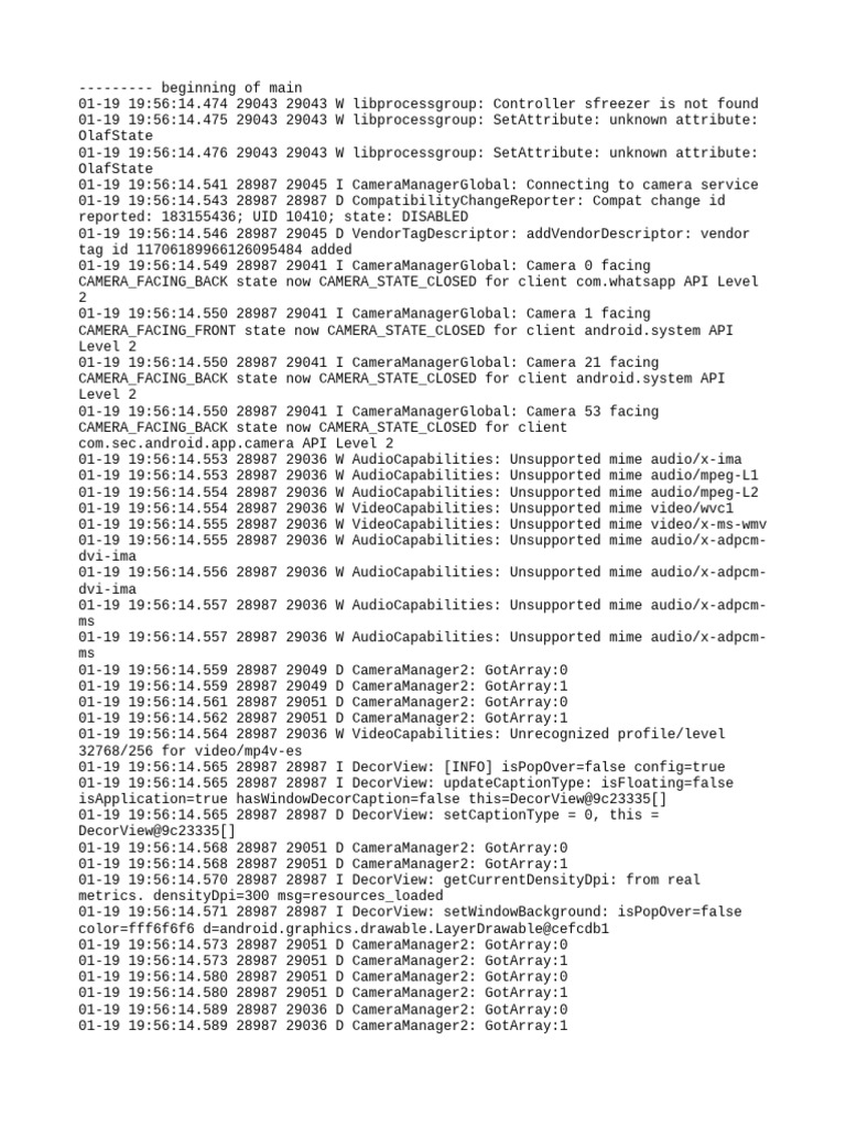 Log Cat 1705668974427 | PDF | Computing Platforms | Computer Science