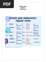 Revision Sheet Grade 9 Q 2