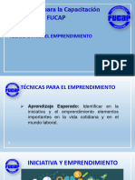 Técnicas para El Emprendimiento 1