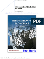 Dwnload Full International Economics 12th Edition Salvatore Test Bank PDF