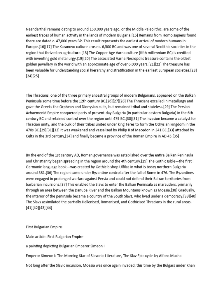 Bulgaria | PDF | Slavs | Byzantine Empire