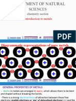 Introduction To Metals - Chemistry