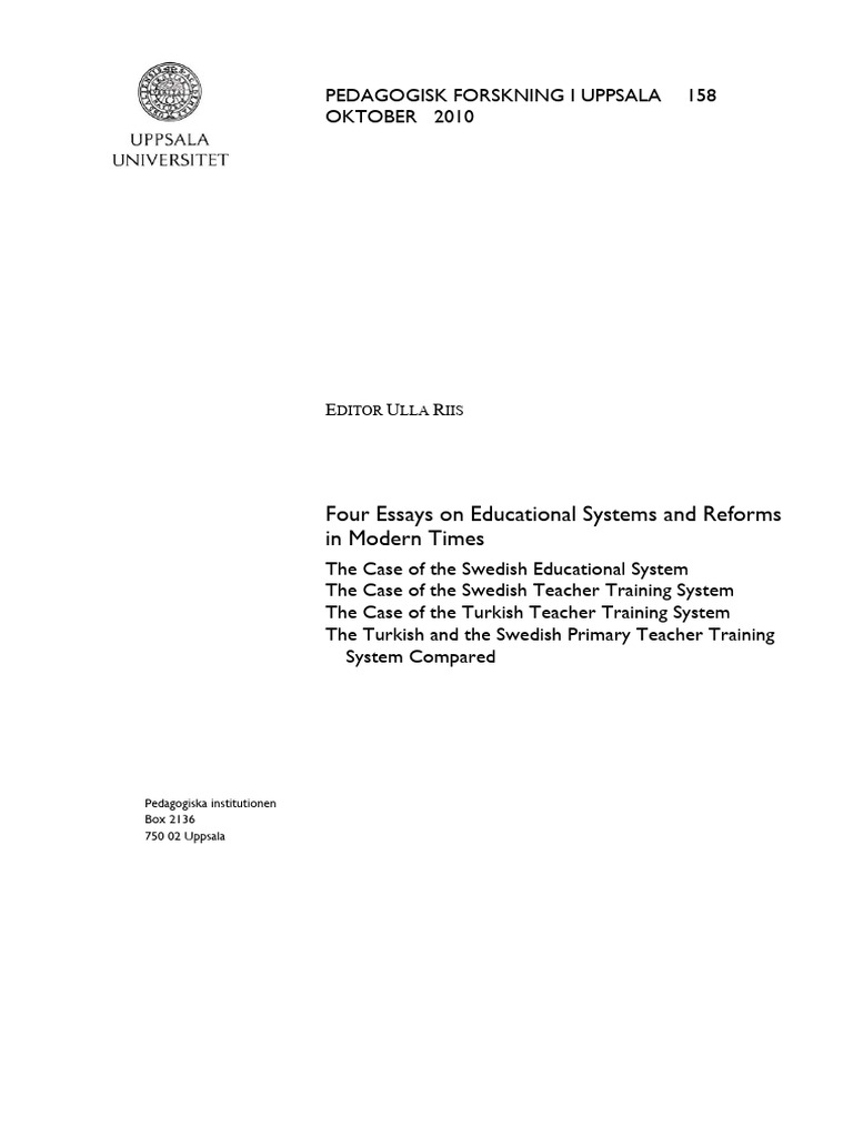 Comparative Analysis of Education Systems | PDF | Vocational Education ...